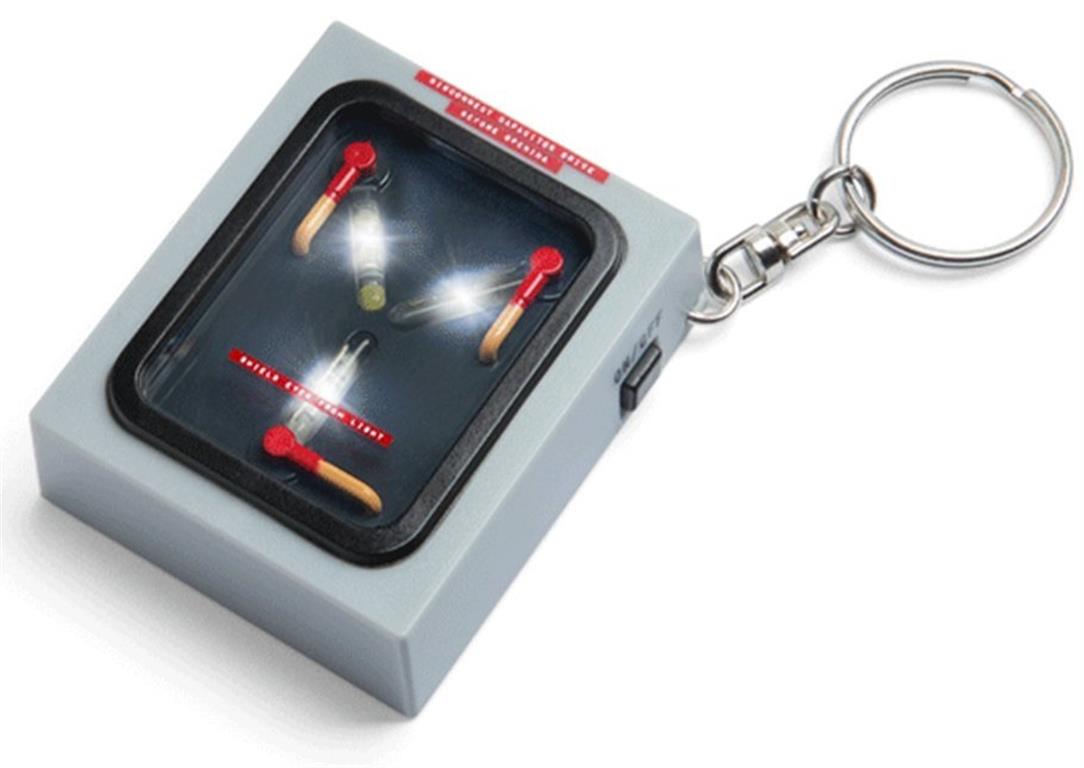 Flux Capacitor Keychain